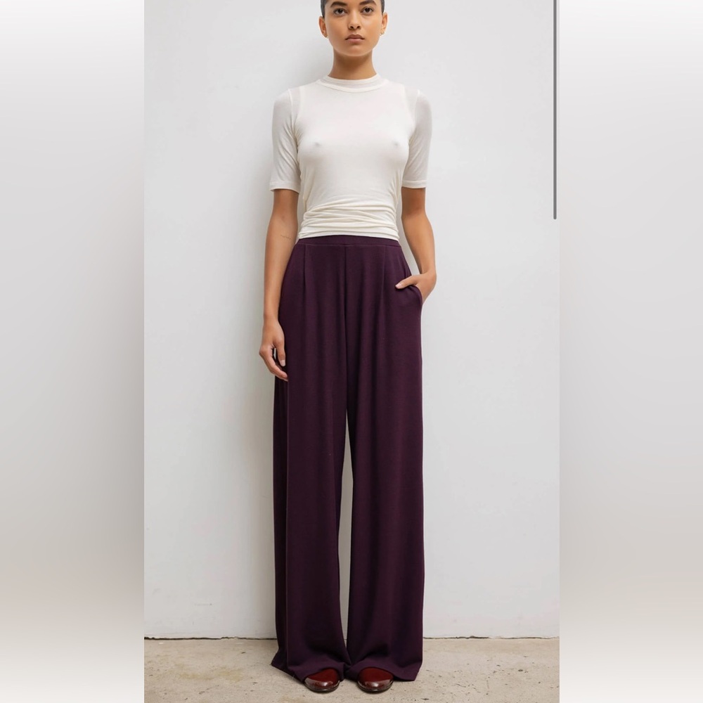LESET Lauren Pleated Pocket Pant